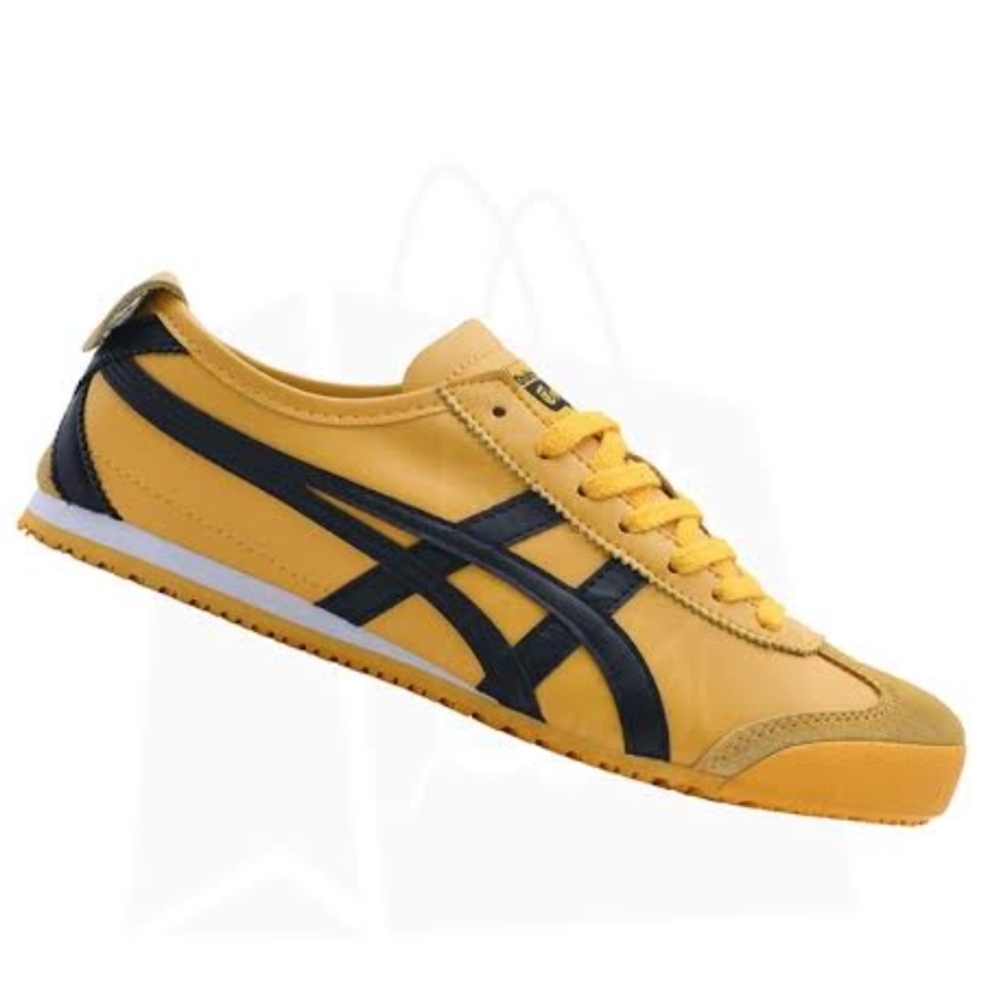 Onitsuka Tiger by Asics Men's Yellow and Black Sneakers